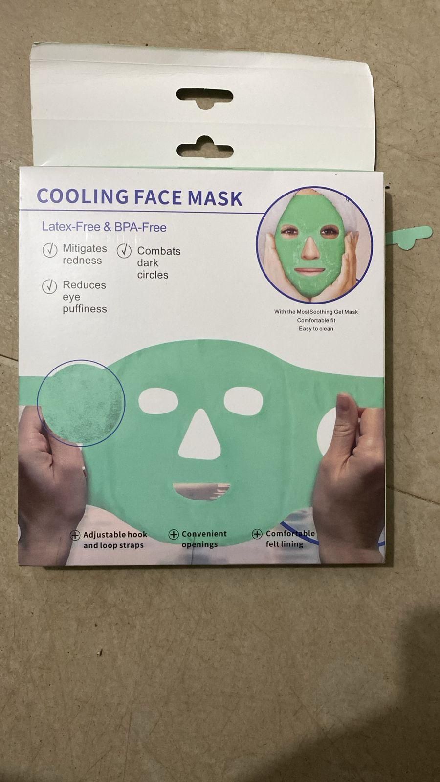 Cool Gel Full Face Mask – Summer Ice Cooling Sleeping Mask | NISHU Superstores