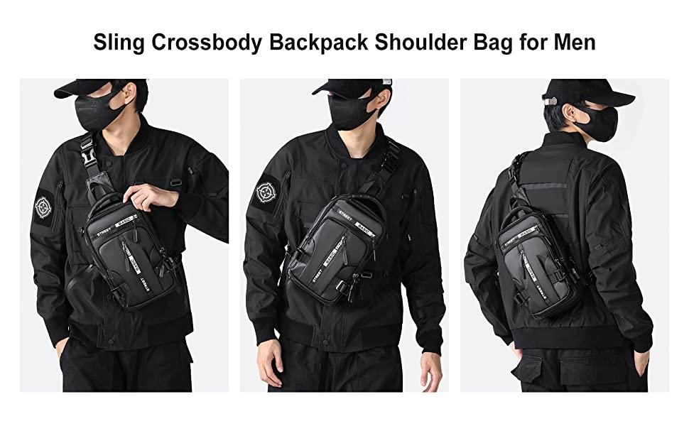 Sling Bag with USB Charging Port – Stylish & Smart Travel Companion | NISHU Superstores