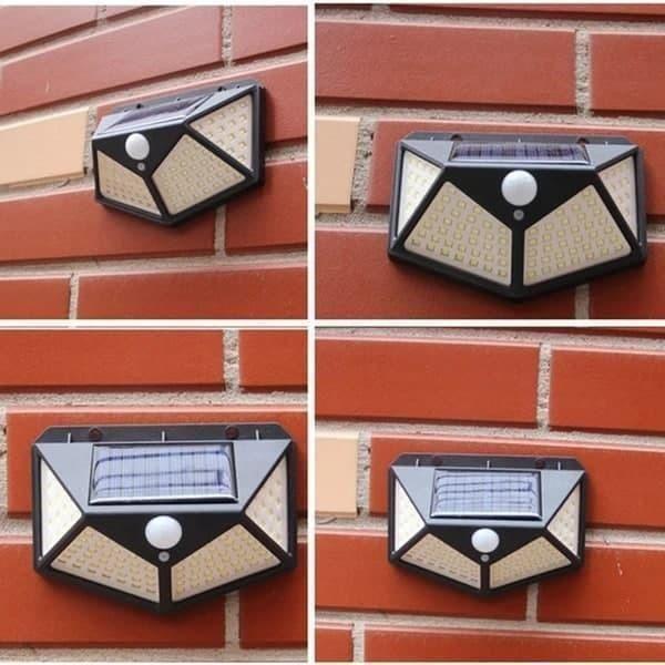 Bright Solar Motion Sensor Light – 100 LED Wireless Night Light for Home & Garden | NISHU Superstores