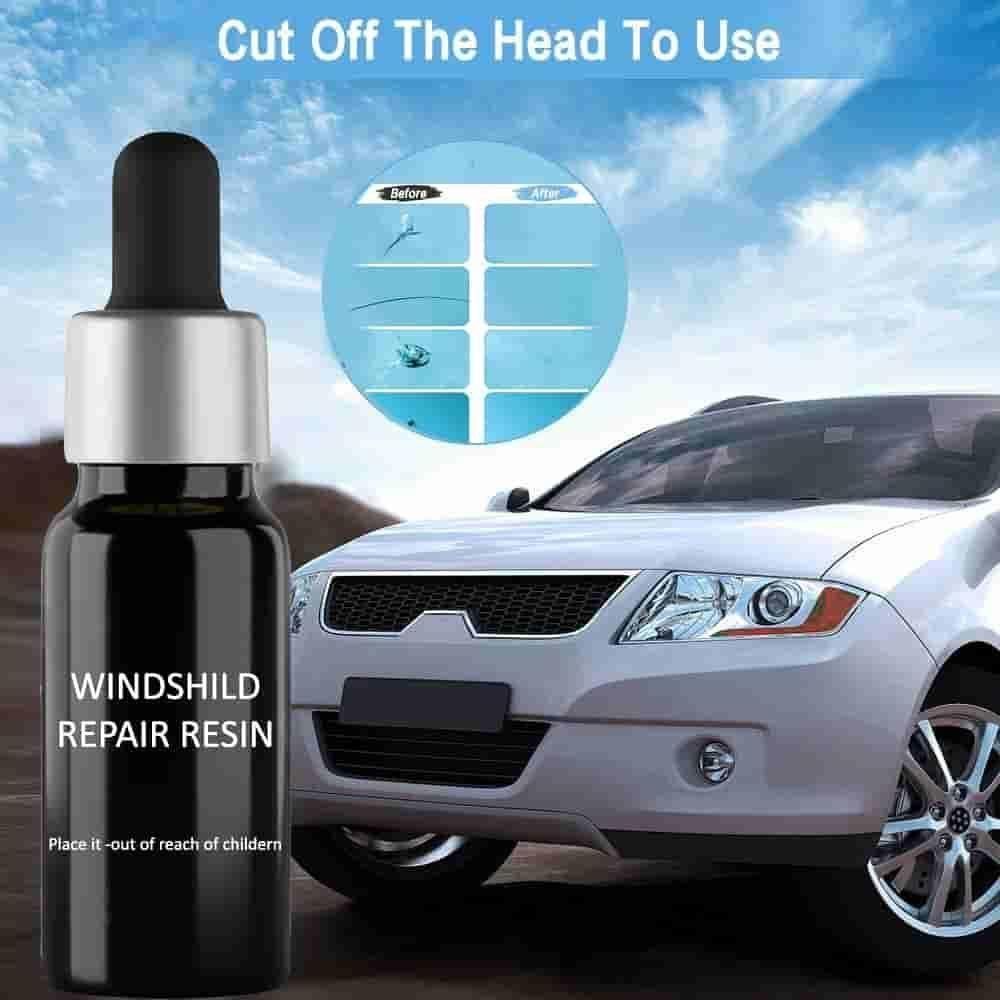 Windshield Glass Repair Kit (Pack of 2) – Crack & Chip Fix Solution | NISHU Superstores