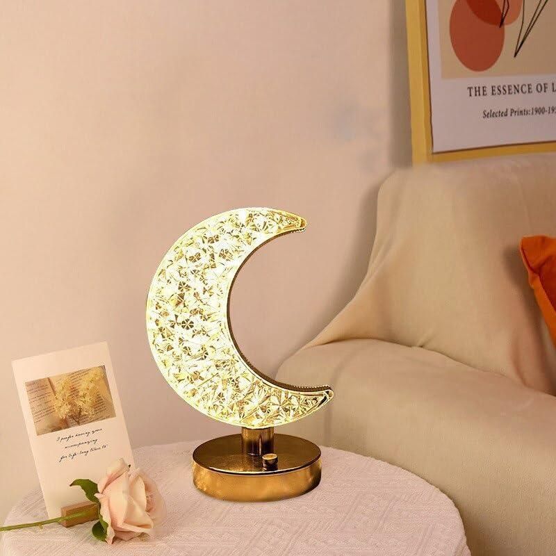 Moon Table Lamp – 3D LED Night Light | NISHU Superstores