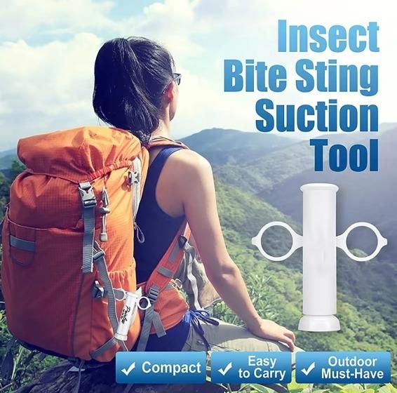 Bite Venom Extractor Pump for Mosquito & Insect Bites – First Aid Bug Bite Relief Tool | NISHU Superstores