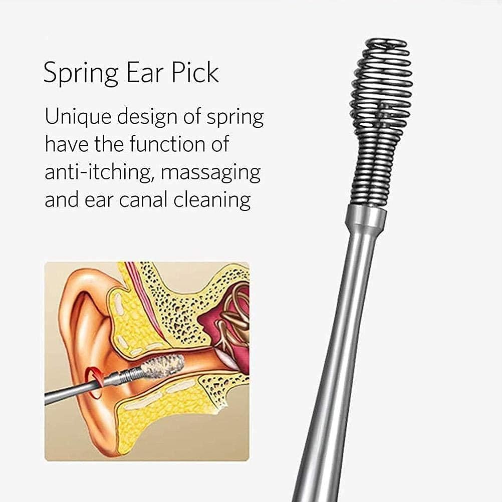 6-in-1 Stainless Steel Ear Wax Cleaner – Safe & Reusable Cleaning Kit | NISHU Superstores