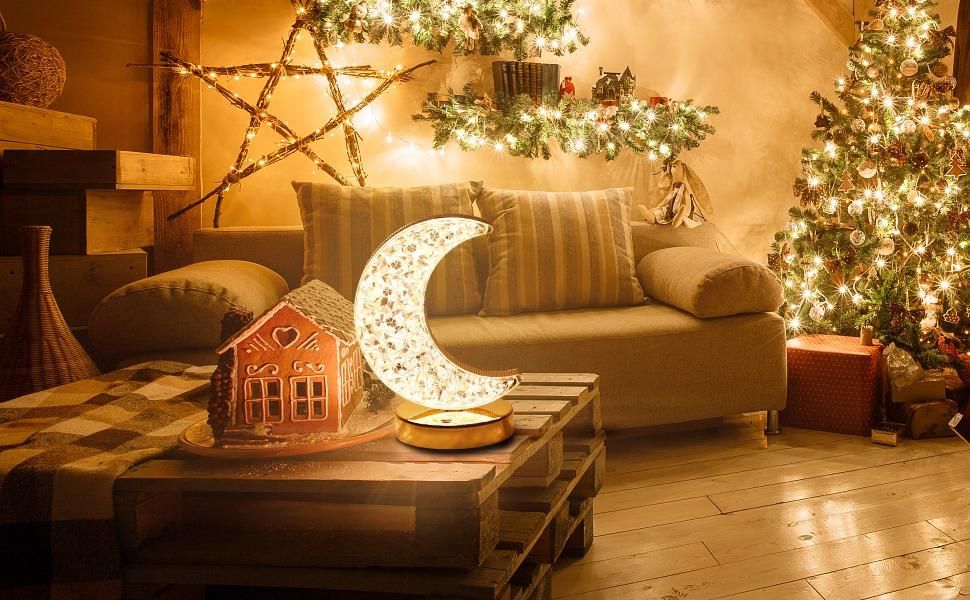 Moon Table Lamp – 3D LED Night Light | NISHU Superstores