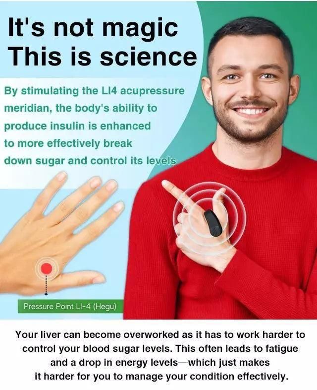 Sugar Control LI4 Acupressure Clip – Natural Way to Support Blood Sugar Balance | NISHU Superstores
