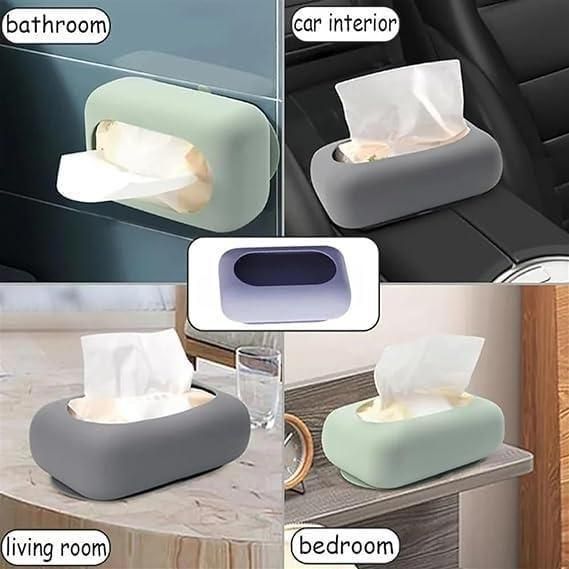 Suction Cup Tissue Box – Wall-Mounted & Space-Saving Dispenser | NISHU Superstores