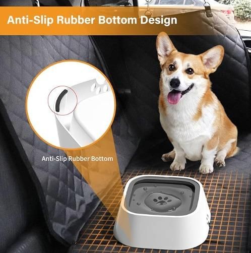 Floating Anti-Overflow Pet Water Bowl – Spill-Proof Design | NISHU Superstores