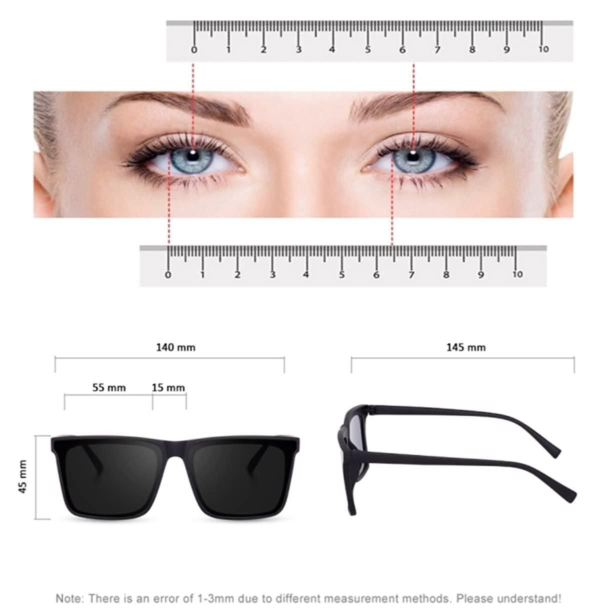 Polarized Retro Square Sunglasses for Men & Women – UV Protection | NISHU Superstores