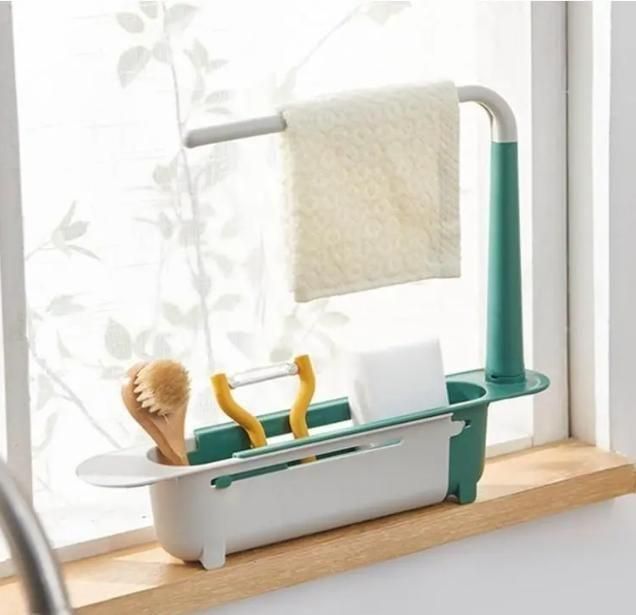 Adjustable Sink Organizer – Space-Saving Kitchen Storage Solution | NISHU Superstores