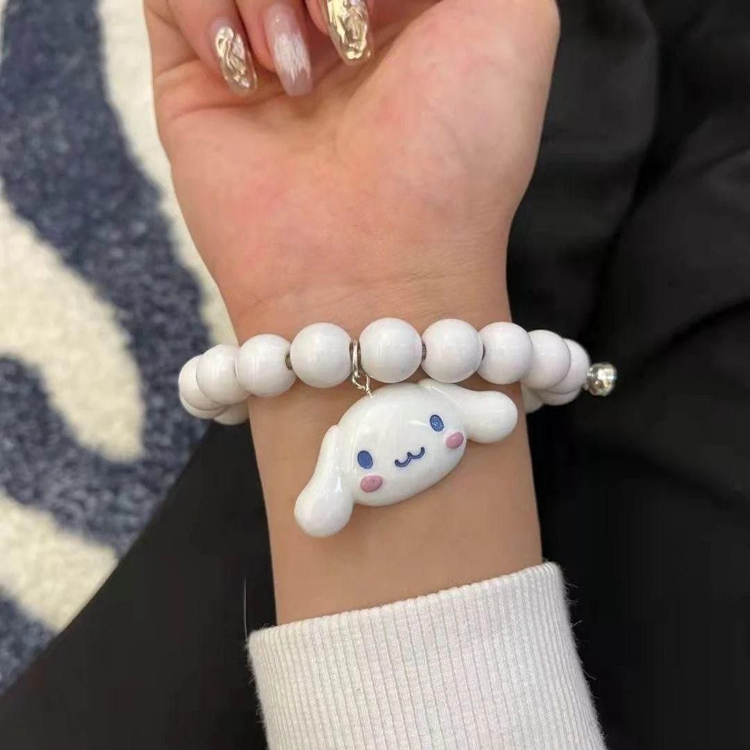 Beads Cutesy Bracelet with USB Charger – Stylish & Functional (1 Pair) | NISHU Superstores