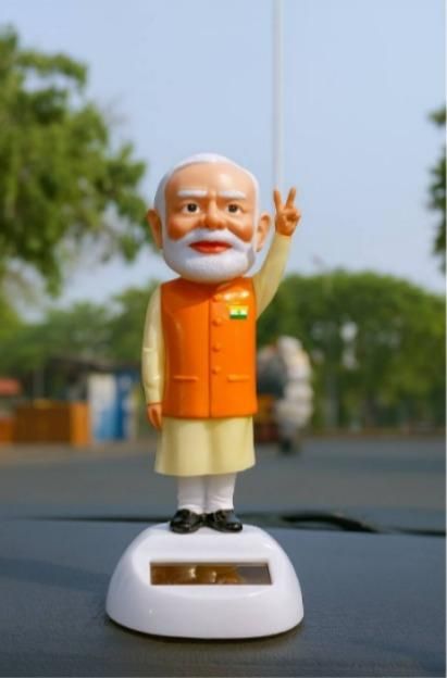 🇮🇳 Solar Waving Modi Ji Statue – Pack of 2 | NISHU Superstores