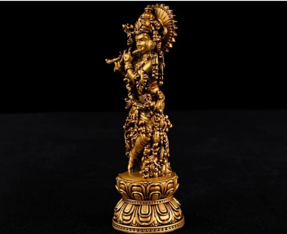 Shree Krishna Idol for Car Dashboard – Divine Décor | NISHU Superstores