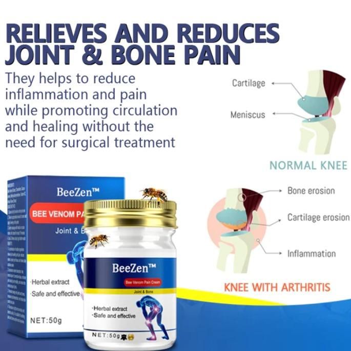 BeeZen Bee Venom Joint & Bone Therapy Cream (50gm, Pack of 2) – Advanced Pain Relief | NISHU Superstores