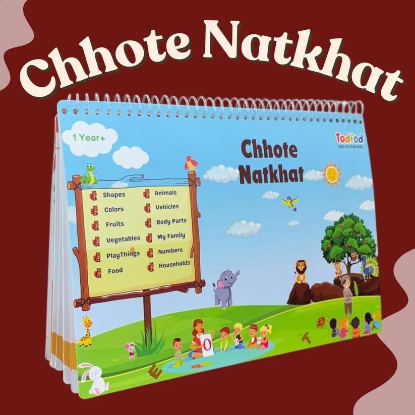 Chhote Natkhat Early Learning Book – Educational Fun for Kids | NISHU Superstores