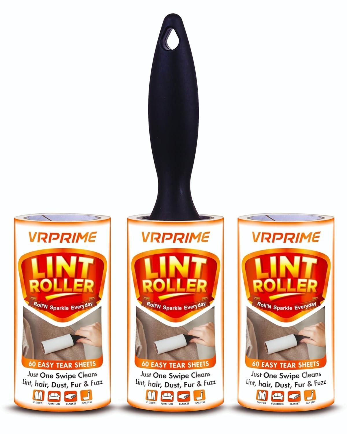 Lint Roll Remover for Cloth – Easy Fabric Hair & Dust Cleaner | NISHU Superstores