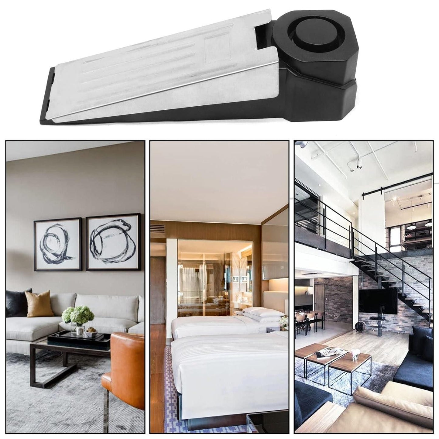 Door Stop Alarm – Anti-Theft Security Wedge with Loud Siren | NISHU Superstores