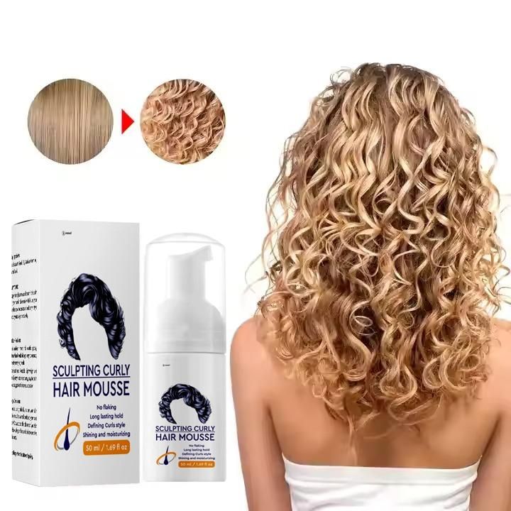 Sculpting Curly Hair Mousse – 50ML (Pack of 1) | Define, Hold & Shine | NISHU Superstores