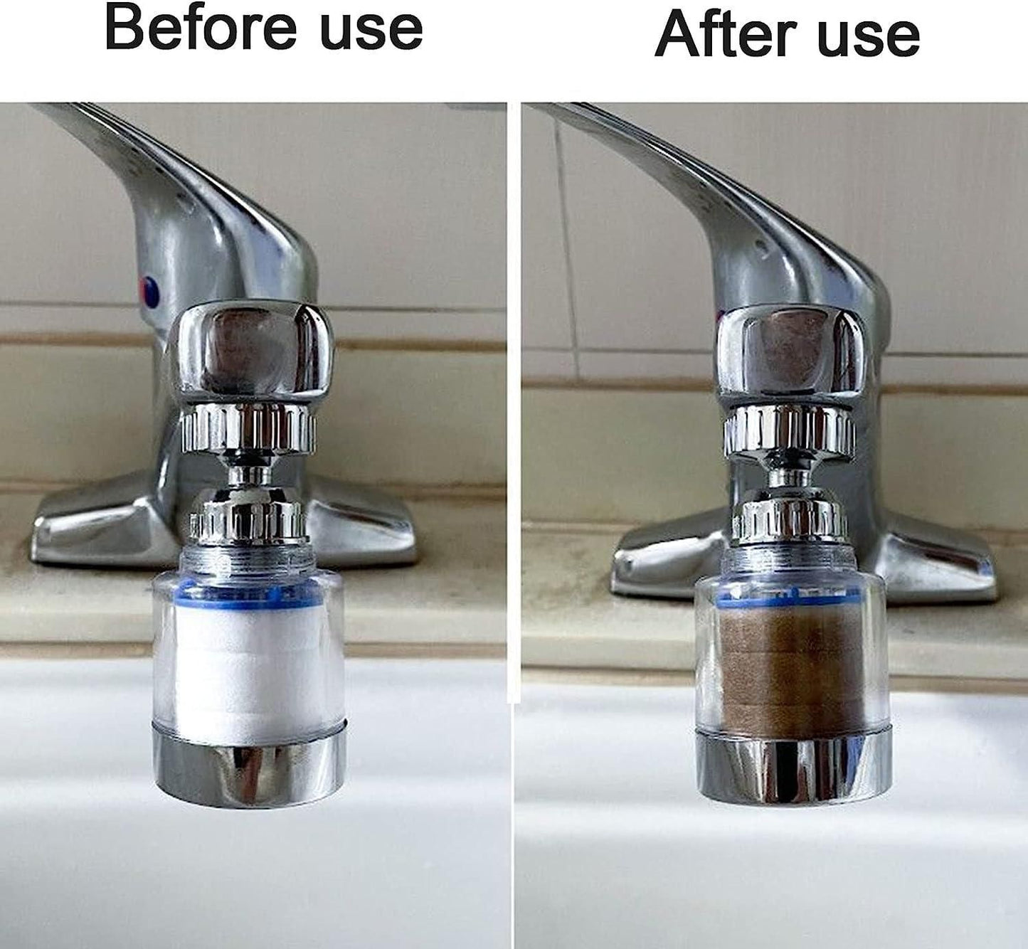 360° Rotating Sink Water Faucet Filter – Adjustable Tap Sprayer & Splash Guard | NISHU Superstores