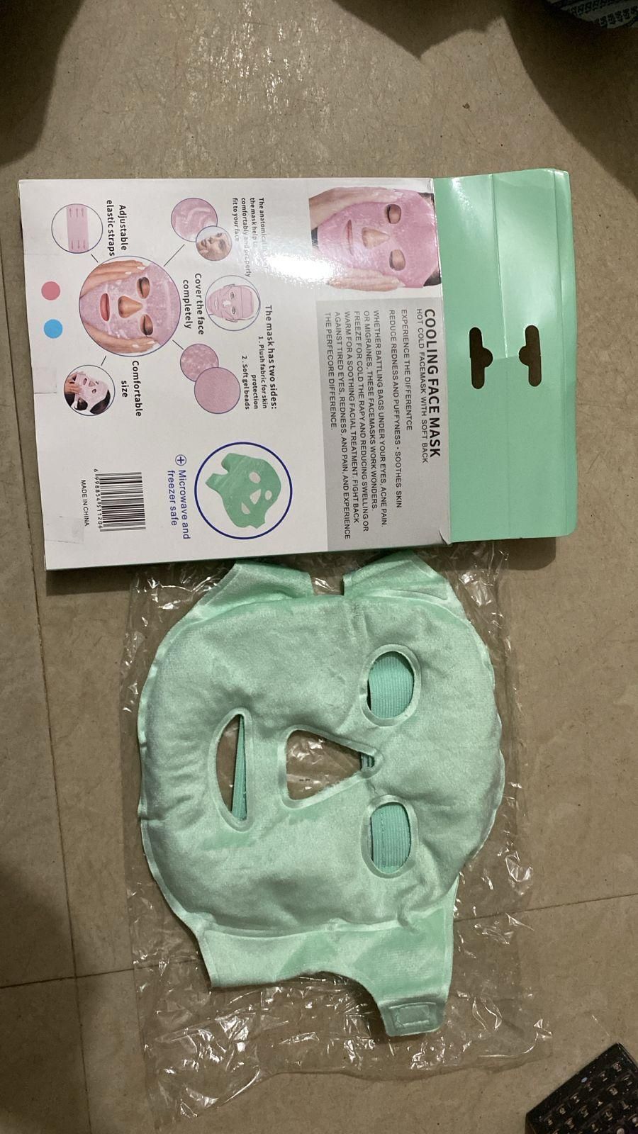 Cool Gel Full Face Mask – Summer Ice Cooling Sleeping Mask | NISHU Superstores