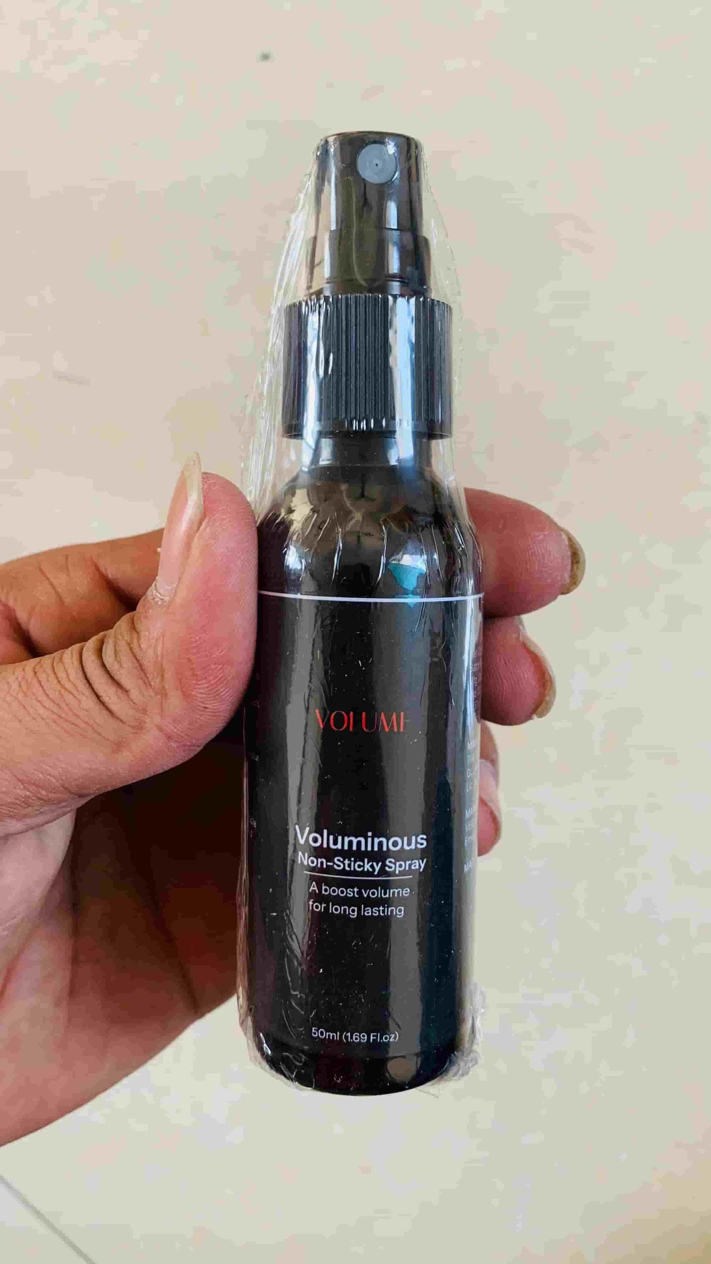 Voluminous Non-Sticky Hair Spray 50ml – Instant Lift & Style Hold | NISHU Superstores