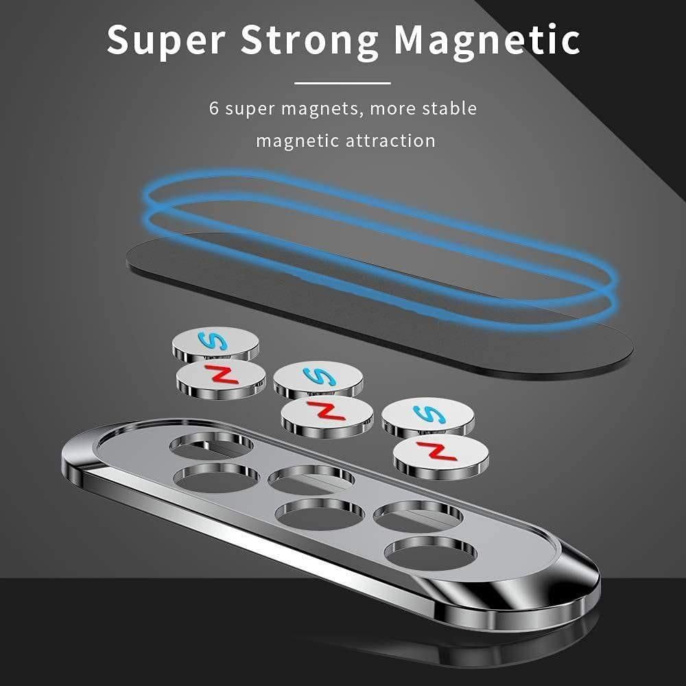 Hold Up Magnetic Mobile Holder for Car Dashboard – Strong Grip & 360° Rotation | NISHU Superstores