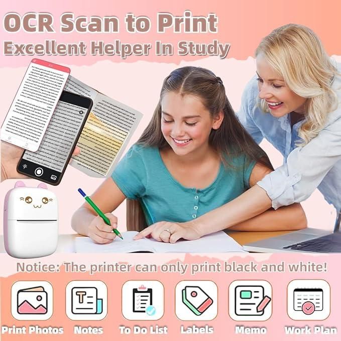 Inkless Bluetooth Pocket Printer – Portable Wireless Printing | NISHU Superstores