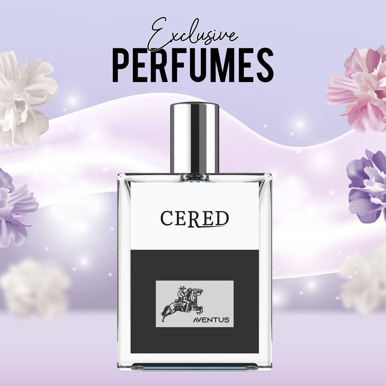 CERED Aventus Perfume 50ML (Pack of 2) - Premium Long-Lasting Fragrance | NISHU Superstores