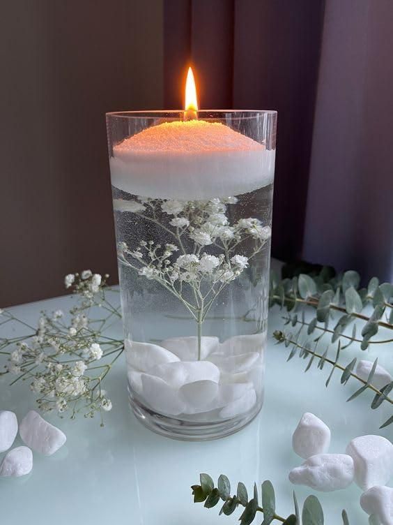 Pearl Soy Wax 200g + 50 Wicks – Perfect for Custom Candle Making | NISHU Superstores