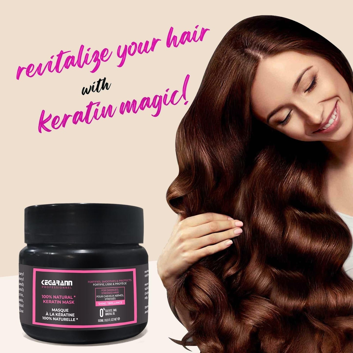 Ultra Repairing Keratin Hair Mask | Deep Nourishment for Damaged Hair – NISHU Superstores