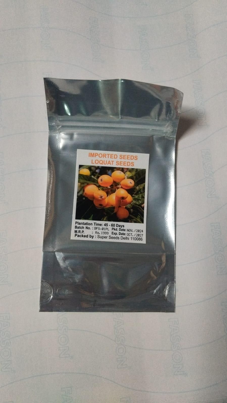 Five-Star Loquat Seeds – Premium Quality, Juicy Fruit, Easy to Grow | NISHU Superstores