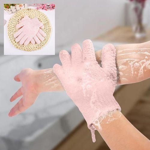 Five Finger Bath Gloves – Exfoliating & Deep Cleaning Body Scrub | NISHU Superstores