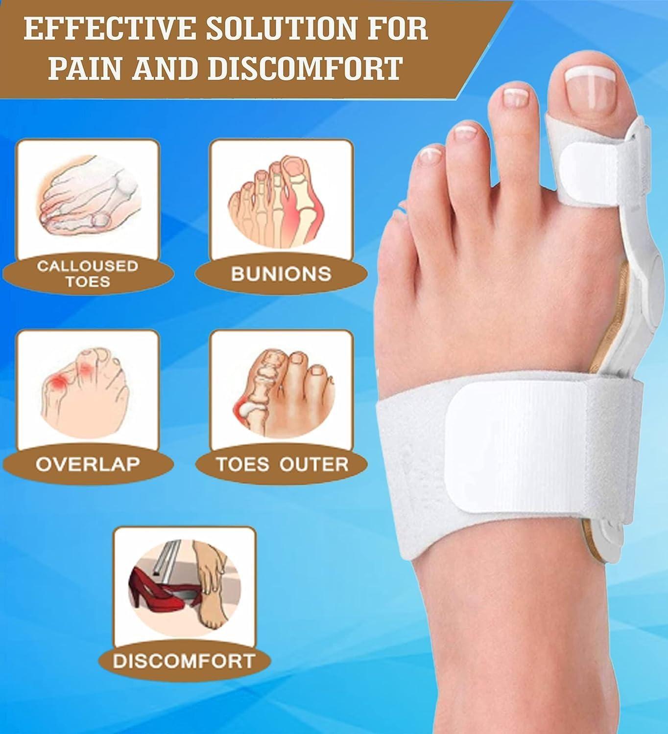 Silicone Toe Separator for Adults – Bunion Corrector & Toe Alignment Kit | NISHU Superstores