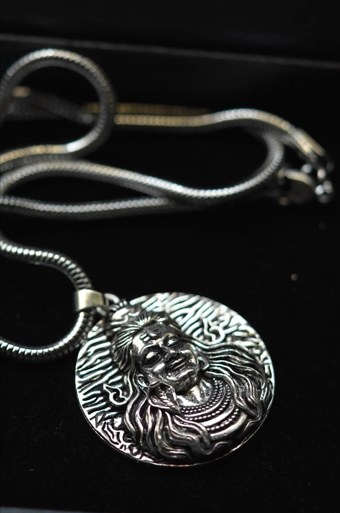 Lord Shiv Pendant with Snake – Spiritual & Powerful Jewelry | NISHU Superstores