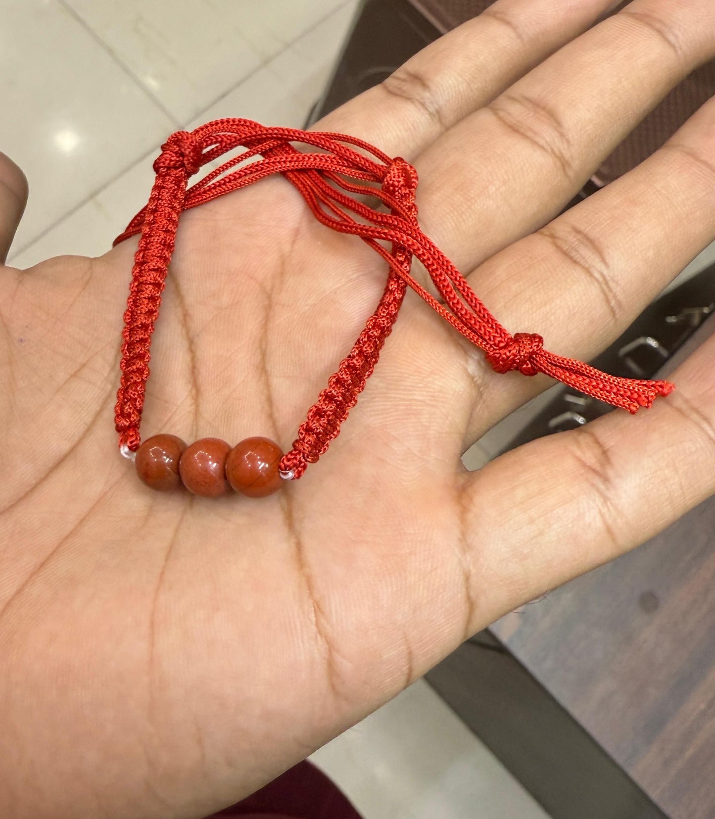 Hand-Woven Cinnabar Beads Bracelet – Traditional Small Beads Design | NISHU Superstores