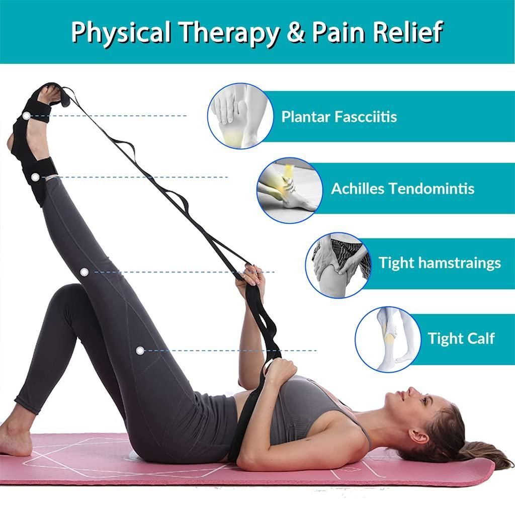 Yoga Belt for Women & Men – Flexibility & Stretching Strap | NISHU Superstores