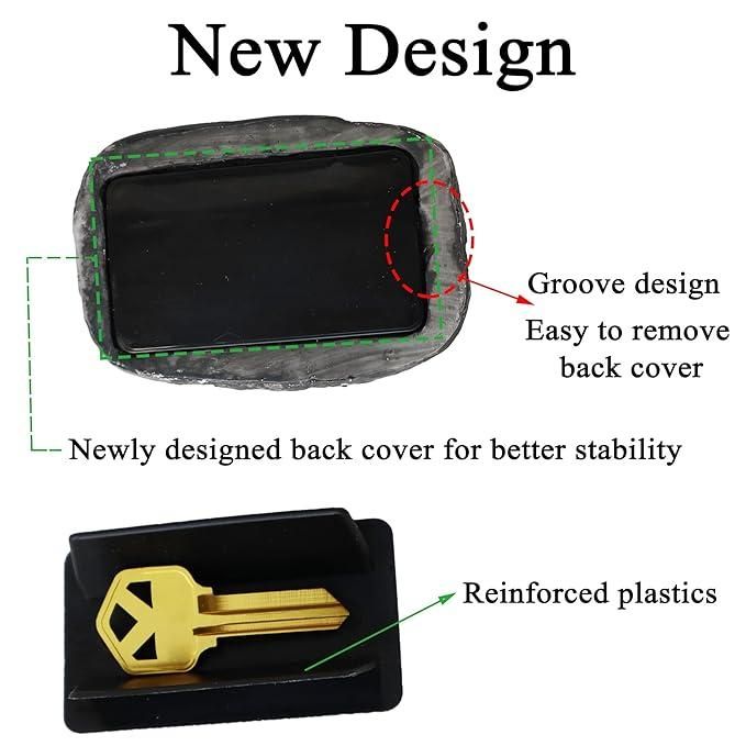 Hide-a-Key Fake Rock – Outdoor Hidden Key Holder | NISHU Superstores