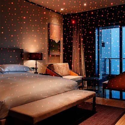 12V LED Star Decoration Light for Car & Room | 360° Rotating USB Disco Laser Light | NISHU Superstores