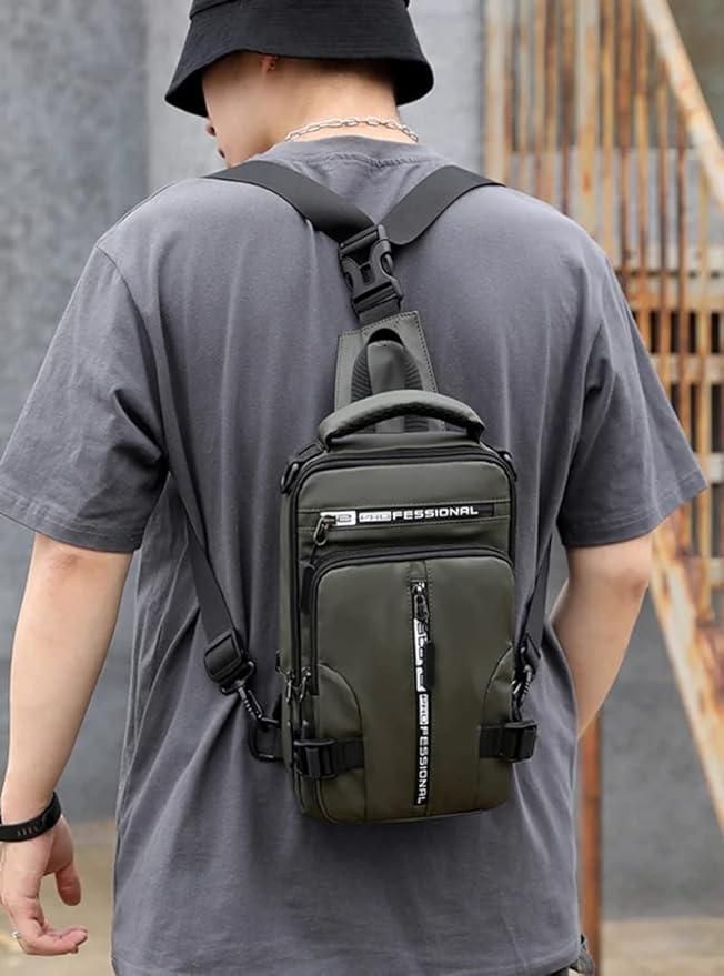 Sling Bag with USB Charging Port – Stylish & Smart Travel Companion | NISHU Superstores