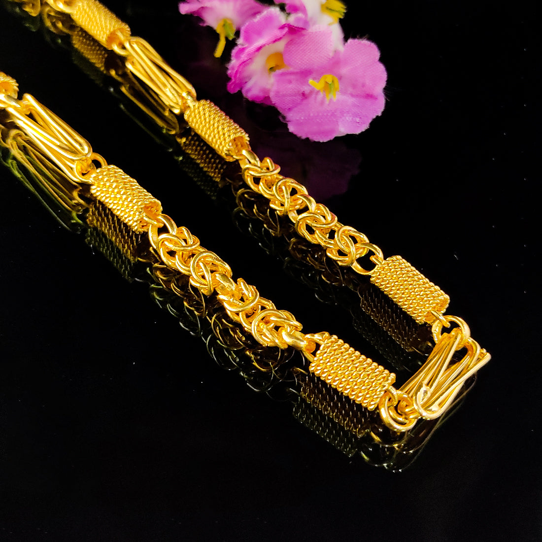 Latest Brass Gold Plated Chain | Fashion Jewelry for Men & Women | NISHU Superstores