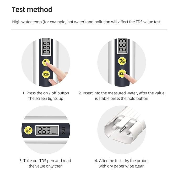 Water TDS Meter Tester – Digital Purity & Quality Checker | NISHU Superstores