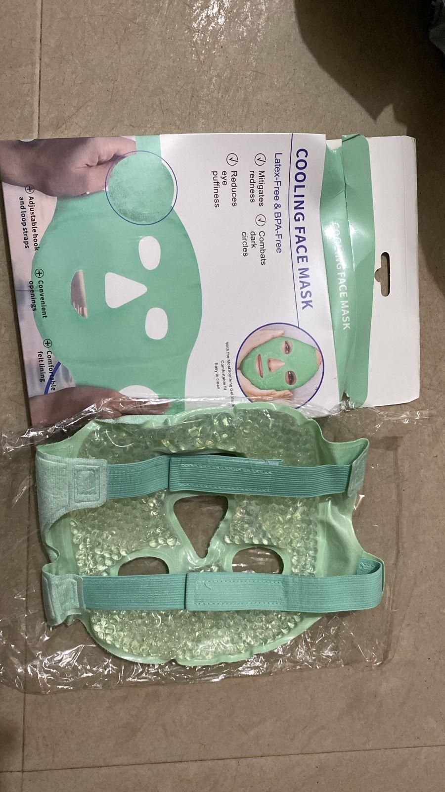 Cool Gel Full Face Mask – Summer Ice Cooling Sleeping Mask | NISHU Superstores