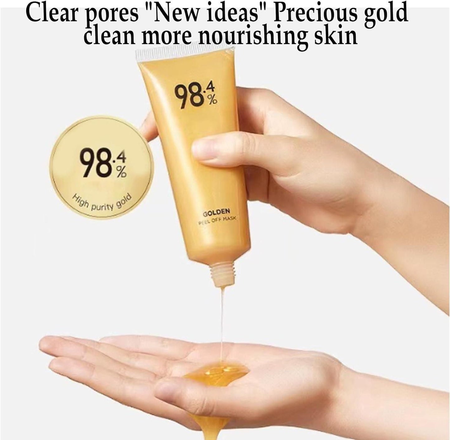 Gold Peel Off Mask (Pack of 2) – Glow-Boosting & Deep Cleansing | NISHU Superstores
