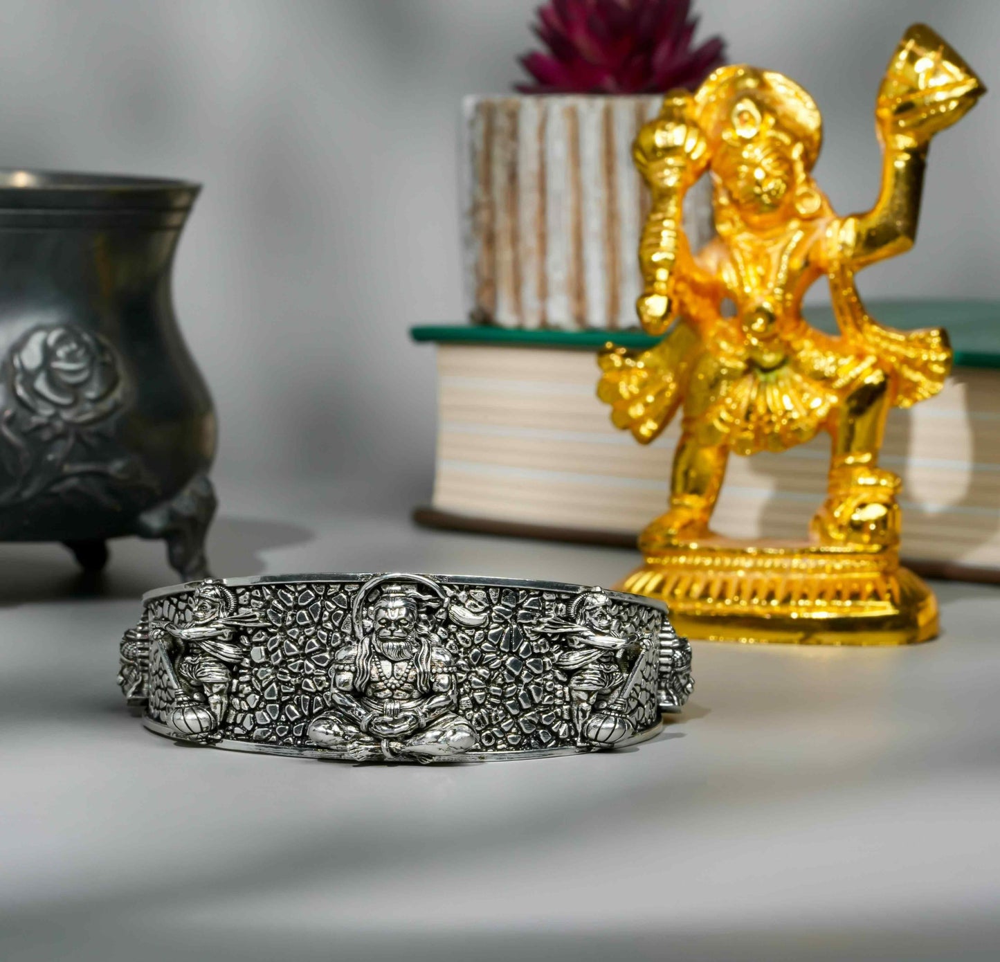 Hanumanji Kada Bracelet for Men – Spiritual & Stylish Accessory | NISHU Superstores