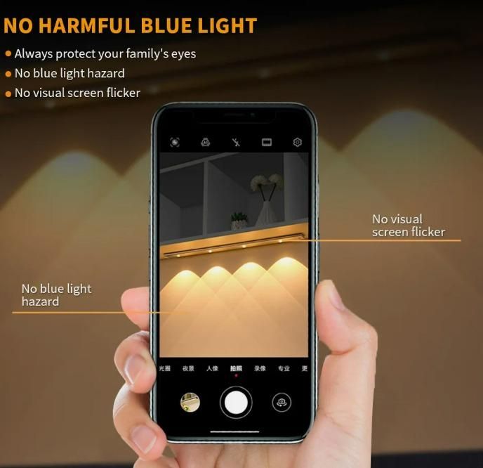 LED PIR Motion Sensor Cabinet Light – USB Rechargeable & Energy Efficient | NISHU Superstores