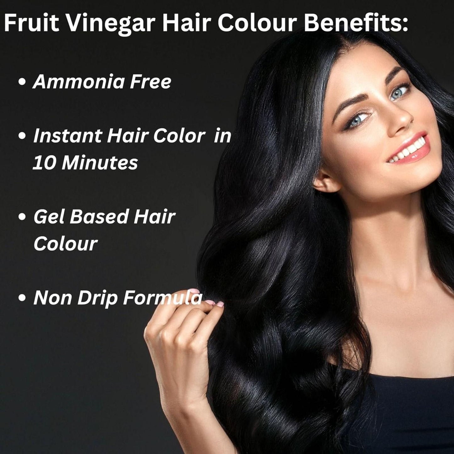 Fruit Vinegar Gel Based Hair Color – 125ML Natural & Vibrant | NISHU Superstores