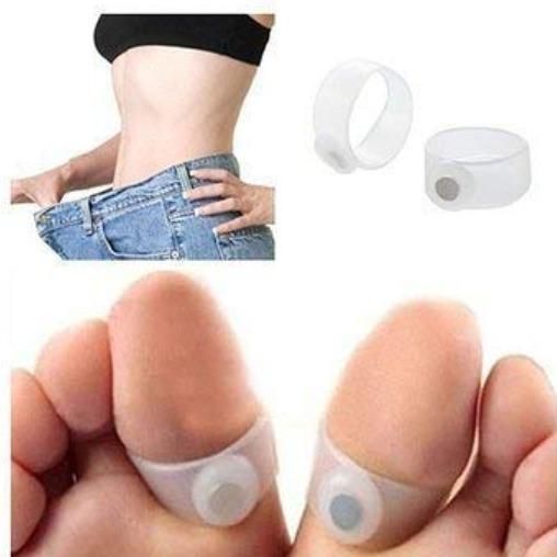 2 Pieces Magnetic Slimming Rings – Toe Rings for Weight Loss & Metabolism Boost | NISHU Superstores