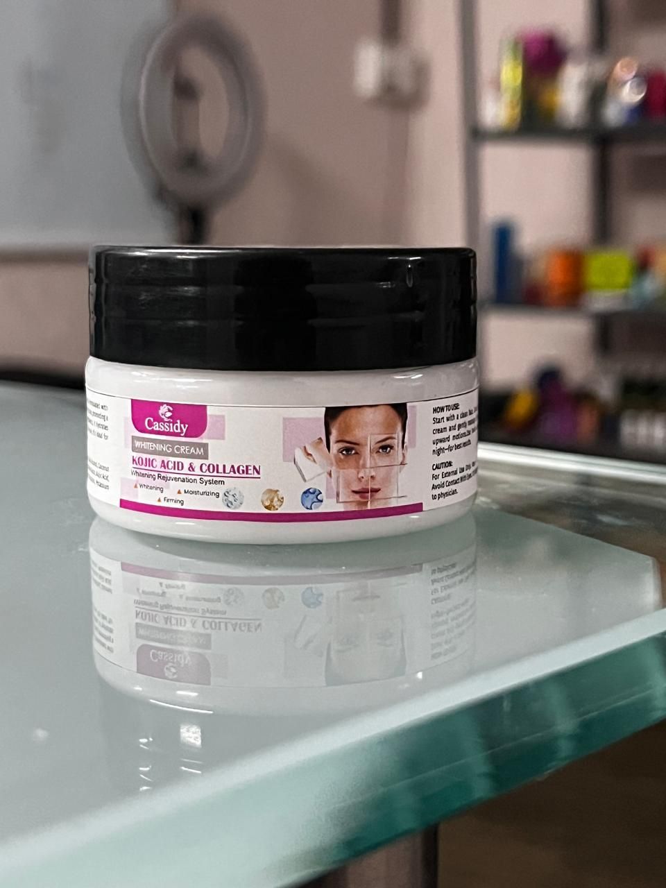 CASSIDY Kojic Acid & Collagen Whitening Cream 60gm – Brightening & Anti-Aging Skincare | NISHU Superstores