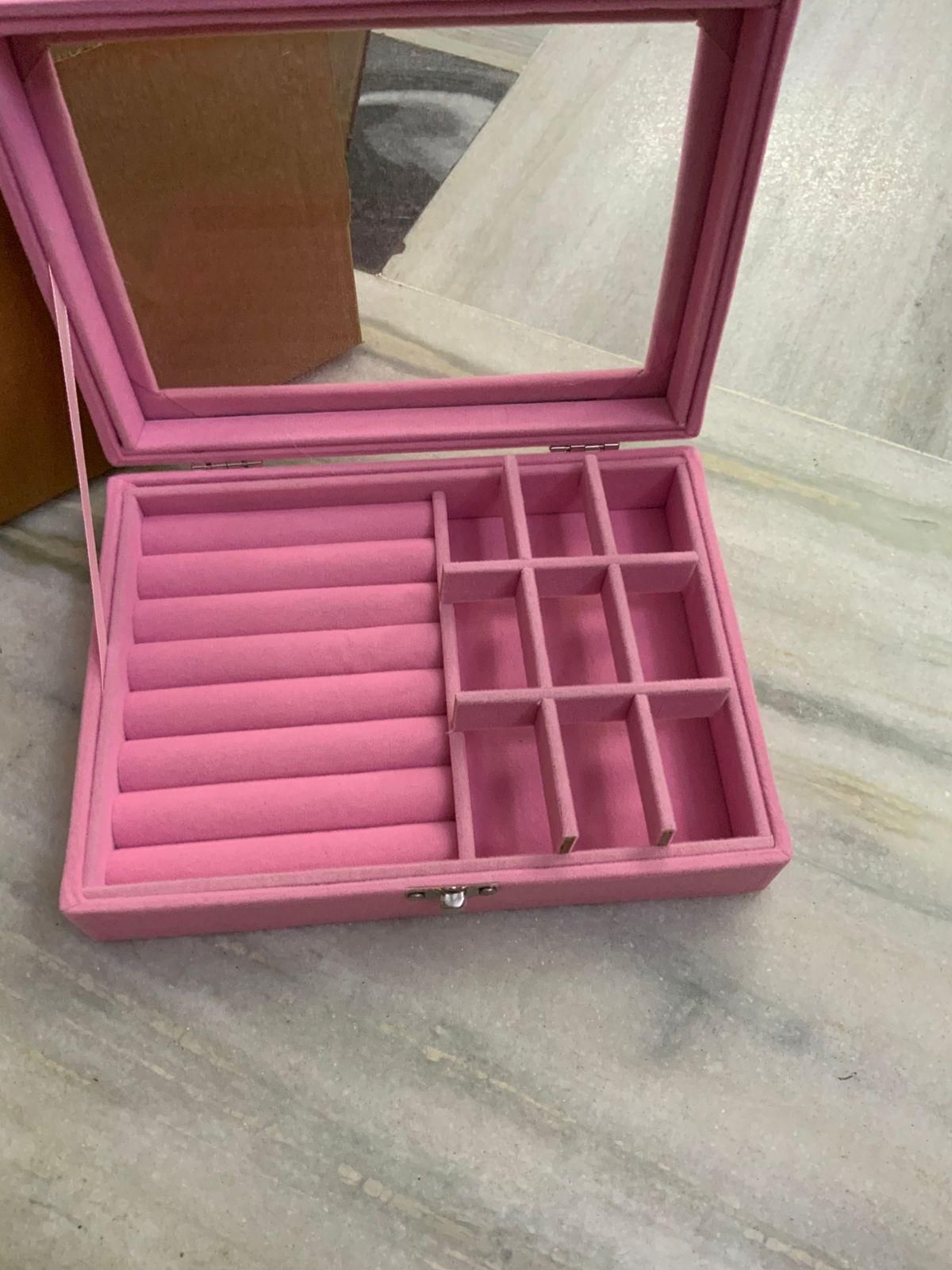 9 Grid Jewelry Organizer – Compact Storage Box for Earrings, Rings & Accessories | NISHU Superstores