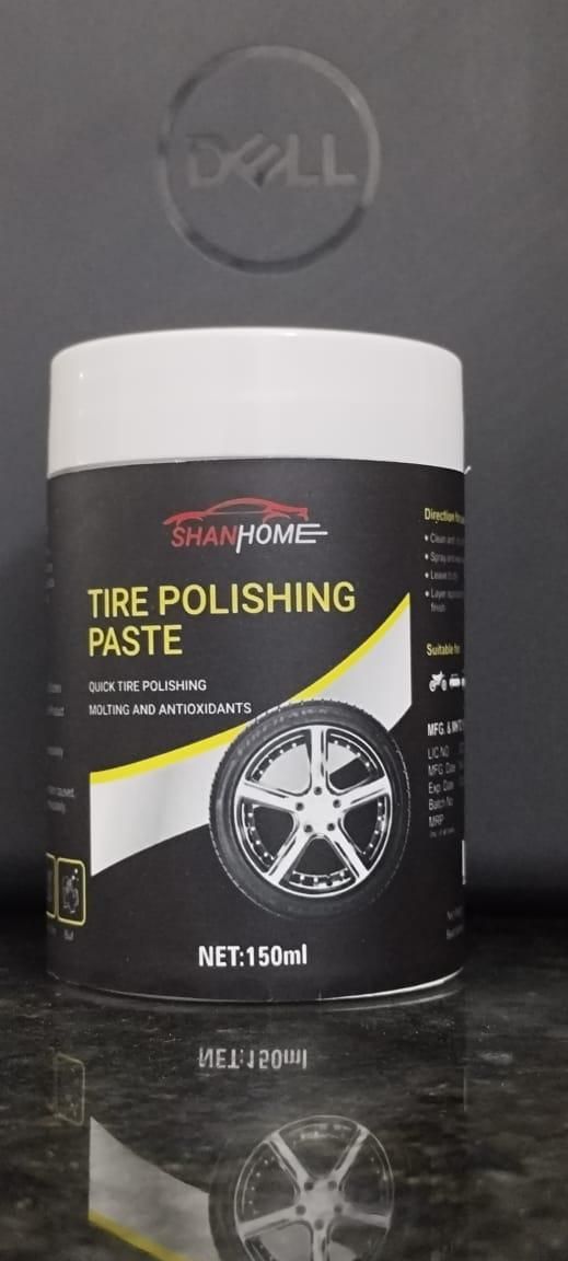 Tire Polishing Paste 150ML (Pack of 2) – Long-Lasting Shine & Protection | NISHU Superstores
