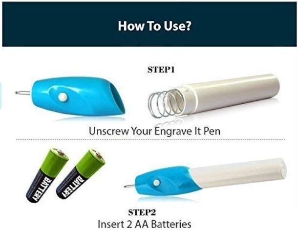 All Surface Engraving Pen – Write & Etch on Metal, Wood, Glass, Plastic & More | NISHU Superstores